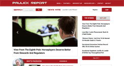 Desktop Screenshot of paulickreport.com