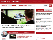 Tablet Screenshot of paulickreport.com